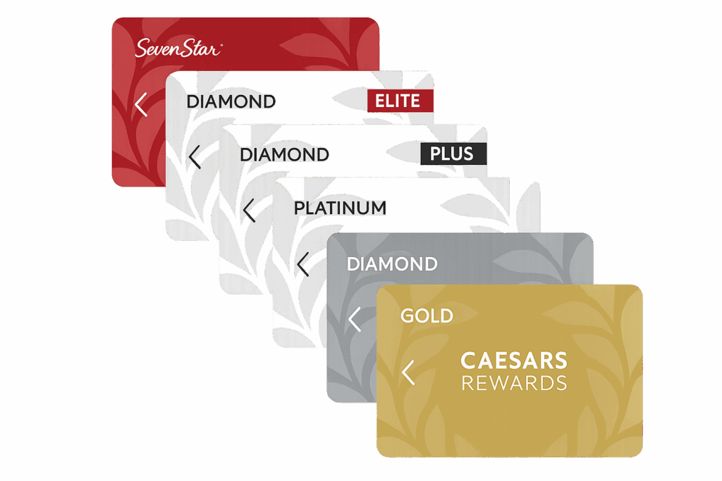 Caesars Rewards cards