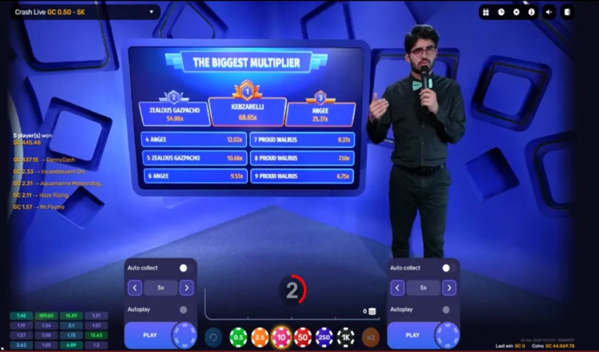 Crash Live game