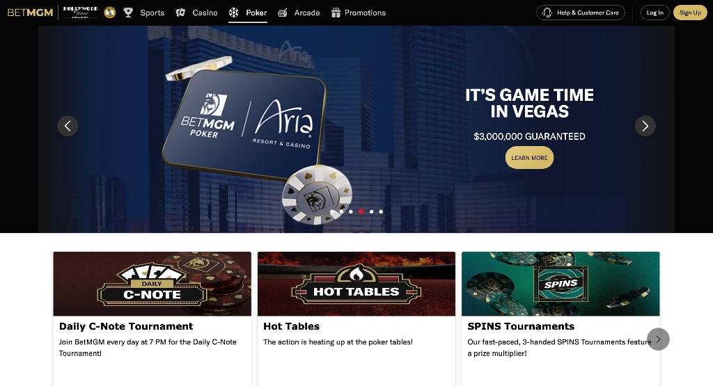 BetMGM Poker